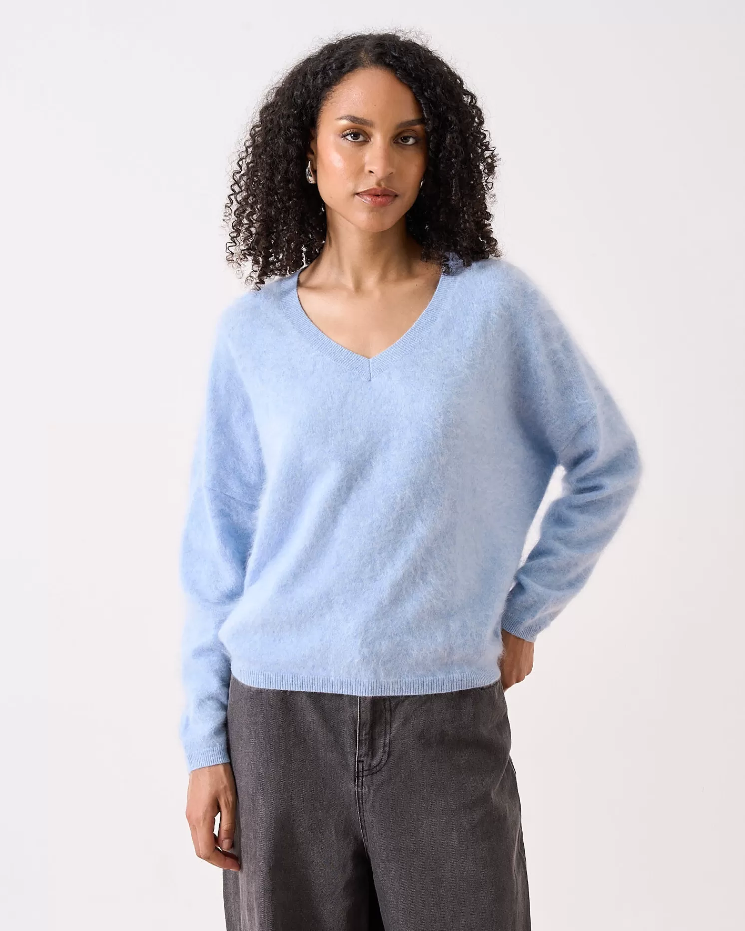 Absolut Cashmere Soeli<DAMES V-Hals | 100% Kasjmier
